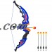 Best Choice Products Kids Toy Archery Bow And Arrow Set With Bow, 4 Soft Foam Dart Arrows   